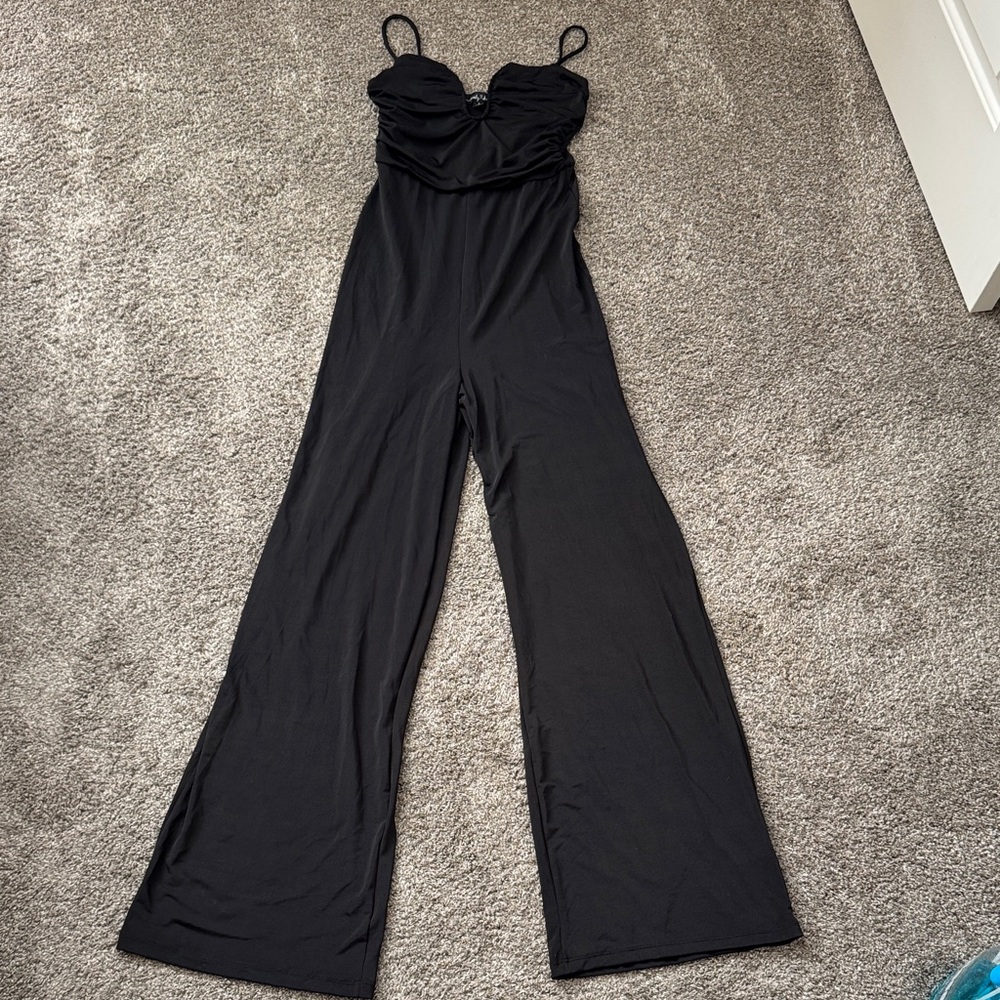 Lovely Day Black Jumpsuit